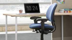 With a design that's perfect for tall people, the chair offers a number of adjustments, plus it has an adjustable headrest that. Criterion Task Chair With Adjustable Arms Steelcase