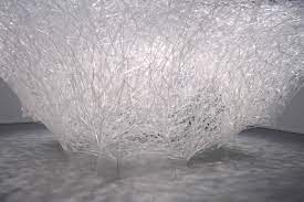 Ludwika ogorzelec's latest installation of the space crystallization cycle is up for a few more days at the nancy margolis gallery in new york. Ludwika Ogorzelec Centrum Sztuki Wspolczesnej Zamek Ujazdowski