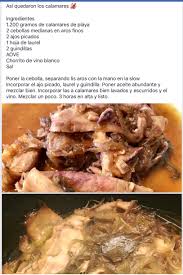 Noodles con calamares encebollados y ají. Calamares Encebollados Olla Lenta Calamares Encebollados Comida Recetas De Comida