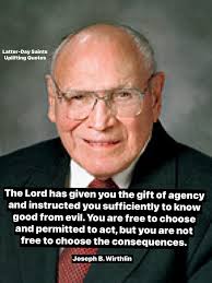 Latter-day Saints, shape up! Face up! Take hold of your lives! Take control  of your mind, your thoughts!—Boyd K. Packer