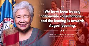 Unless those errors are duly corrected, they will. Deped Eyes School Opening In August