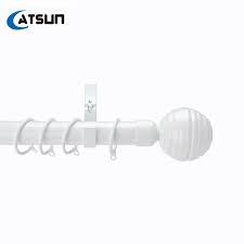 Once you've figured out the size you need, add a fashionable flair to a curtain rod with finials from bed bath. Decorative Modern Style High Quality Stainless Steel Double Curtain Rods Buy Double Curtain Rods Stainless Steel Curtain Rods Magnetic Curtain Rod Product On Alibaba Com