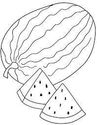 Free Printable Coloring Page And Clipart Fresh Watermelon Disegni Da Colorare Disegni Colori
