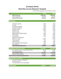 Income Statement: Definition, Types, Templates, Examples and ...