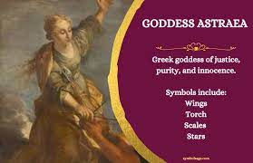 Astraea - Greek Goddess of Justice and Innocence - Symbol Sage