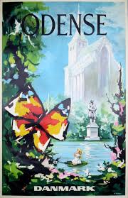 Shop affordable wall art to hang in dorms, bedrooms, offices, or anywhere blank walls aren't welcome. Original Vintage Poster Odense Denmark For Sale At Posterteam Com