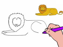 Vous ( telephonner) a madame lerouge? Apprendre A Dessiner Un Lion En 3 Etapes
