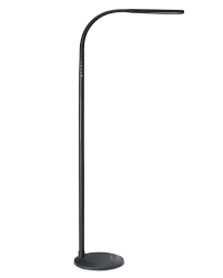 Phive Led Floor Lamp For Reading Dimmable Gooseneck Standing Lamp 4 Color Modes 5level Dimmer 12w Memory Function Led Floor Lamp Cool Floor Lamps Standing Lamp