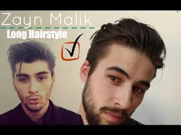 Zayn Malik Long Hairstyle