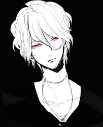 نتيجة بحث الصور عن صور انمي بالابيض والاسود White Hair Anime Guy Diabolik Lovers Hot Anime Guys