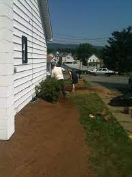Yard Grading 101 How To Grade A Yard For Proper Drainage Pretty Purple Door Yard Grading Sloped Backyard Backyard