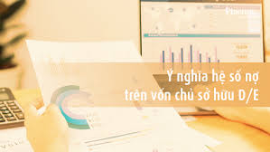 Ý nghĩa hệ số nợ trên vốn chủ sở hữu – D/E - PineTree Securities