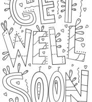 Click to print this card. Top Get Well Soon Coloring Pages For Your Little Ones Coloring Pages