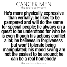 Cancer men have an interesting strategy when it comes to sex. How To Deal With Cancer Man Moods