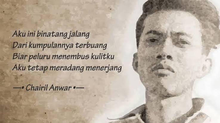 10 Puisi Karya Chairil Anwar yang Melegenda dan Bermakna - Kompas.com