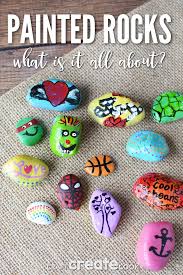 We're here to help you create beautiful rocks that you will love! Why Are Painted Rocks Hidden Everywhere Craft Create Cook