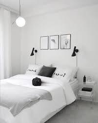 How To Transform Your Bedroom Into Black And White Color Scheme White Bedroom Design Bedroom Design White Bedroom