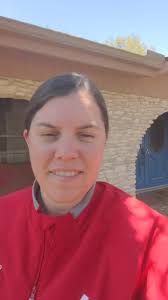 Pastor Katie Boos Wegner and Becky Zimmerman working