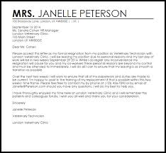 Resignation Letter Example Due To Personal Reasons Letter Samples Templates