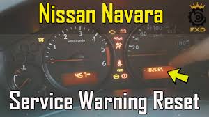 Check spelling or type a new query. Nissan Navara Service Warning Reset How To Diy Youtube