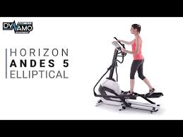 horizon andes 5 elliptical trainer
