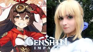 Final fantasy vii, tifa lockhart, 3d animation, big boobs, video games. Genshin Impact Cosplayer Burns It Up As Flawless Amber Dexerto