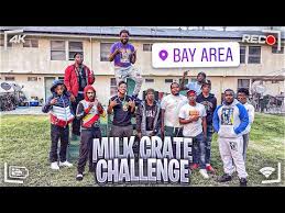 It's called the milk crate challenge and it involves milk crates stacked up as stairs. Fdi6w9lq 9hlem