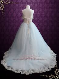 White lace appliques ball gown wedding dresses beaded princess bride dresses. Light Blue Princess Wedding Dresses Fashion Dresses
