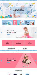 Baby Shop Shopify Theme Jadusona Shop Banner Design Banner Design Layout Kids Banner