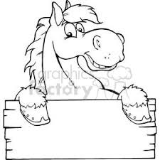Black And White Horse Head Clipart Commercial Use Gif Jpg Png Eps Svg Pdf Clipart 380944 Graphics Factory Cartoon horse isolated on background. black and white horse head clipart