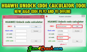 Posted in how to, imei changer, news, phone,. Huawei Unlock Code Calculator Tool New Algo Code V1 V2 And V3 Offline Free Download