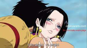 Boa Hancock And Luffy Otakuwars Stories Luffy Hancock Boa Onepiece Love One Piece Anime One Piece Manga Luffy And Hancock