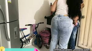 Colombian Girl Cleans My Apartment: Close-up Porn