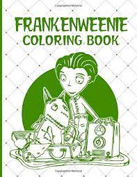 Why not print out a mask of one of the main frankenweenie characters, have a go at the frankenweenie memory game, or even explore with a science experiment? Frankenweenie Coloring Book Frankenweenie Premium Unofficial Adult Coloring Books Perfect Gift Birthday Or Holidays Jones Jaxson 9798648519756 Amazon Com Books