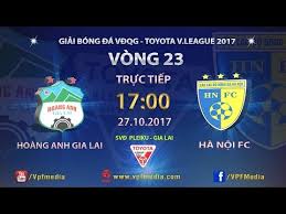Hoàng anh gia lai chơi đẹp nhưng thiếu kinh nghiệm nên không hiệu quả. Full Hoang Anh Gia Lai Vs Ha Ná»™i Vong 23 Toyota V League 2017 Youtube