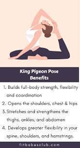 How To Do King Pigeon Pose And Benefits Yoga Poses Advanced Yoga For Beginners Easy Yoga Workouts