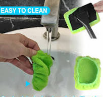 3 Pack Window Windshield Cleaning Tool Microfiber Car Wiper Cleaner Glass  Brush