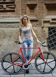 Stunning Damenfahrrad Fahrradmode Fahrrad Mode