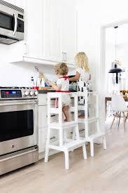 I Have Wanted To Put Together A Collection Of What I Think Are 21 Of The Best Farmhouse Ikea Hacks Out There I Have Featu Ikea Stool Learning Tower Ikea Hack