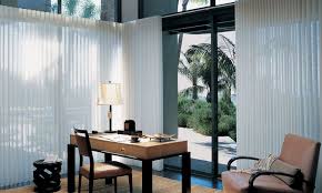 Vertical blinds are the most common sliding door window treatment and provide a solution for privacy concerns in a room that has sliding doors or french doors. Window Treatments For Patio Sliding Glass Doors Hunter Douglas