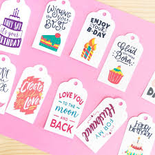 Download How To Make Gift Tags With Your Cricut Free Svg Templates Making Gift Tags Birthday Gift Tags Handmade Gift Tags