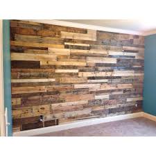 Pallet Accent Wall With Crown Molding Wood Pallet Wall Accent Wall Pallet Accent Wall