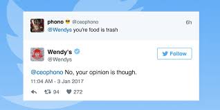 Difference is the person roast lines are a magical, they give a person the opportunity to tell friend or foe exactly what a. Wendy S Is Roasting People On Twitter And It S Hilarious