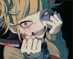 Bnha My Hero Academia Toga Himiko Animasi Kartun