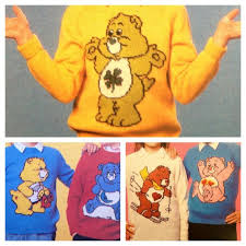 Care Bears Knitting Pattern Sweaters For Children And By
