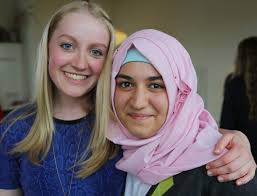 Amanda Dettmann and fellow Telling Room writer Maryam Abdullah