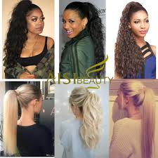 Try this braided cornrow with finished twists. Aisi Beauty Synthetic Ponytail Fake Hair Wavy Pony Tail Hair Extension Wrap Around Clip In Corn Hairpiece Brown Blonde Hair Buy At The Price Of 6 98 In Aliexpress Com Imall Com