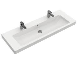 Lavabo Double Villeroy Boch Subway 2 0 130 Cm Blanc Avec Revetement 7176d2r1 Hornbach Luxembourg