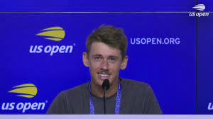 Alex de minaur pokes fun at jordan thompson's mustache after moving on at the us open. Alex De Minaur Let S Just Say I Ve Got One Less Racquet Us Open 2020 Press Conference Youtube