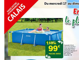 Offre Piscine Intex Chez Auchan Direct